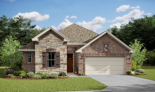 New construction Single-Family house Santa Rosa II, 7919 Palm Glade Drive, Cypress, TX 77433 - photo