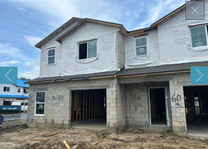 New construction Townhouse house 128 Cape Honeysuckle Place, Sanford, FL 32771 Granada- photo 0