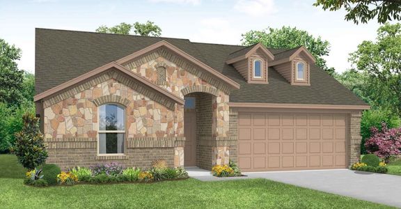 New construction Single-Family house 3420 N Crowley Cleburne Rd, Fort Worth, TX 76123 Atlanta- photo 0