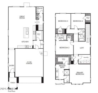 New construction Single-Family house 26423 N 24Th Drive, Phoenix, AZ 85085 Aster Plan 3- photo 2 2