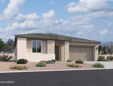 New construction Single-Family house 24090 W Huntington Drive, Buckeye, AZ 85326 Violet Homeplan- photo 0