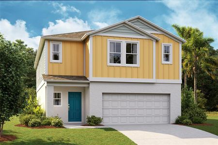 New construction Single-Family house 12947 Hawkstone Trail Boulevard, Lithia, FL 33547 Seville- photo 0