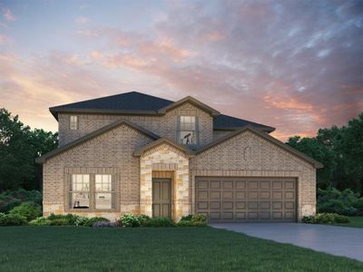 New construction Single-Family house 6427 Brazos Trail Drive, Richmond, TX 77469 The Pearl (L452)- photo 0