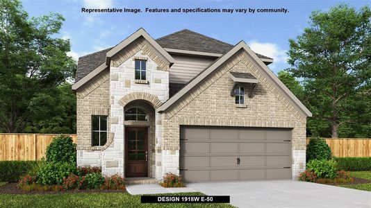 New construction Single-Family house Design 1918W, 16427 Verbena Glen Drive, Hockley, TX 77447 - photo