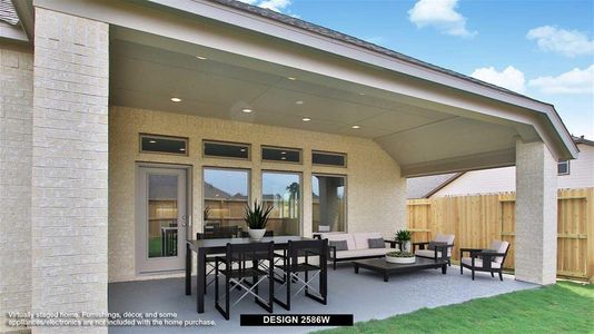 New construction Single-Family house 1411 Cowan Run, New Braunfels, TX 78132 Design 2586W- photo 11 11