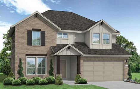 New construction Single-Family house 1013 Calendula Trl, Georgetown, TX 78628 Itasca (2492-CV-40)- photo 0 0