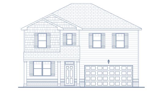 New construction Single-Family house Dennis, 104 Grafton Street, Hampton, GA 30228 - photo