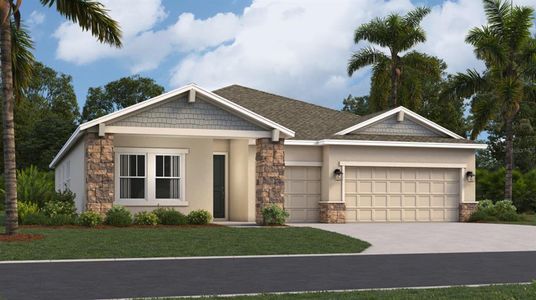 New construction Single-Family house 210 Puma Loop, Groveland, FL 34736 Largo- photo 0