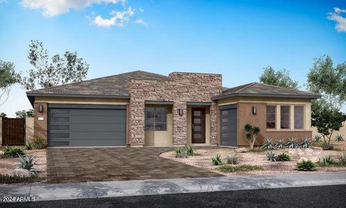 New construction Single-Family house 4799 W Flat Iron Court, San Tan Valley, AZ 85144 Pearce Plan 5509- photo 0