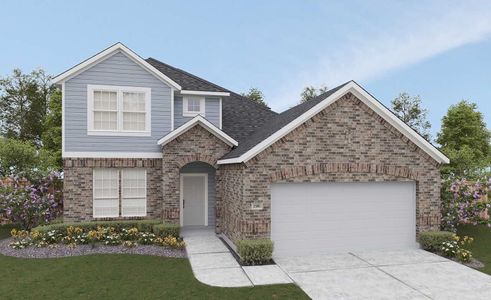 New construction Single-Family house Landmark Series - Southfork, 15528 Cottage Orchid Drive, Del Valle, TX 78617 - photo