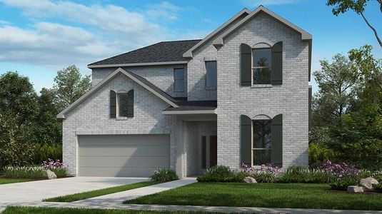 New construction Single-Family house 4909 Olimpico Way, Leander, TX 78641 - photo 1 1