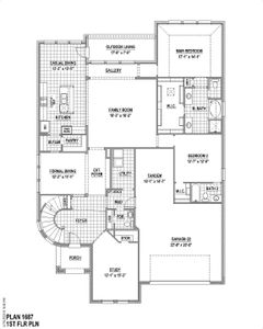 New construction Single-Family house 4410 Capstone Road, Midlothian, TX 76065 Plan 1687- photo 1 1