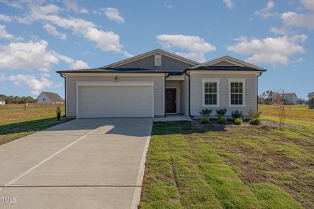 New construction Single-Family house 102 Johnson Ridge Way, Four Oaks, NC 27524 Brunswick Ranch- photo 0