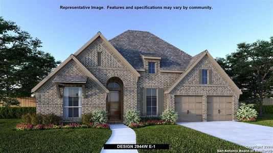 New construction Single-Family house 1737 Field Brook, Seguin, TX 78155 Design 2944W- photo 0