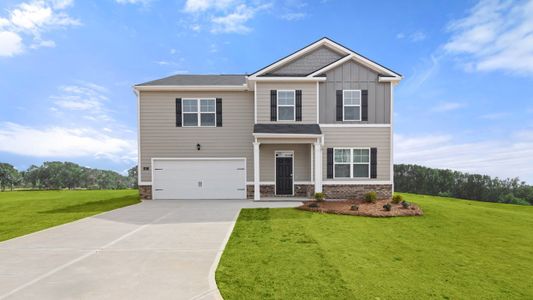 New construction Single-Family house 605 Kimberwick Drive, Locust Grove, GA 30248 Halton- photo 0