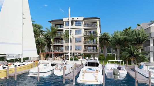 QUIET COVE! A Boaters Paradise! The beautiful NEW condominium development on Tierra Verde.... Digital Render