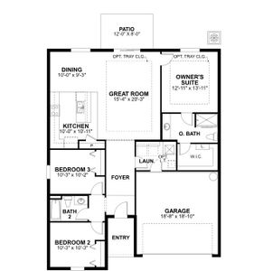 New construction Single-Family house 5308 Patano Loop, Palmetto, FL 34221 Ventura - Single Family Smart Series- photo 1 1