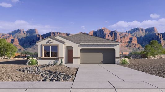 New construction Single-Family house 1755 W Stradling Ave, Apache Junction, AZ 85120 Easton- photo 0