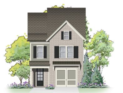 New construction Townhouse house Hickory Road & Holly Springs Parkway, Canton Highway, Main Street, Holly Springs, GA 30115 - photo 0 0