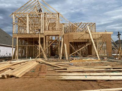 New construction Single-Family house 2015 Meteor Falls Drive, Richmond, TX 77469 Aubrey Homeplan- photo 18 18