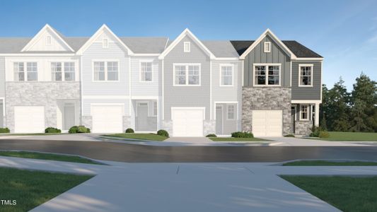 New construction Townhouse house 829 Windmill Palm Drive, Unit 99, Zebulon, NC 27597 Cameron- photo 0