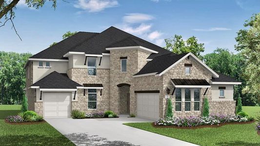 New construction Single-Family house 101 Gabwood Ct, Georgetown, TX 78633 Lockhart- photo
