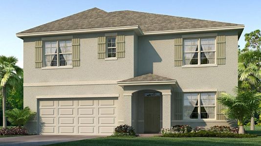 New construction Single-Family house 256 Hickory Course Trail, Ocala, FL 34472 Hayden- photo 0