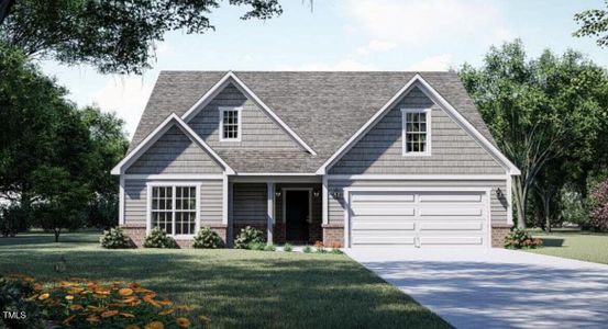 New construction Single-Family house 380 Oak Park Boulevard, Youngsville, NC 27596 The Caldwell- photo 0
