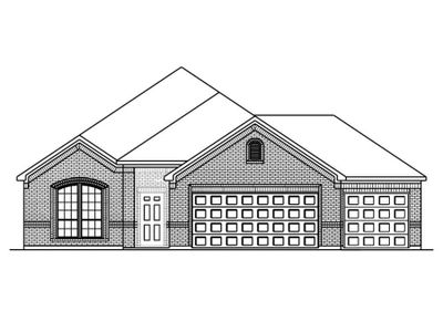 New construction Single-Family house The Aintree, 884 Encino Drive, Dayton, TX 77535 - photo
