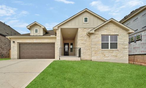 New construction Single-Family house 415 Way Constitution, Kyle, TX 78640 Driskill- photo 1 1