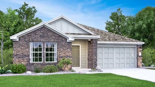 New construction Single-Family house Marquette, 1528 Aspinwall Cove, Leander, TX 78641 - photo