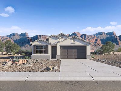 New construction Single-Family house 35961 West San Ildefanso Avenue, Maricopa, AZ 85138 - photo 0