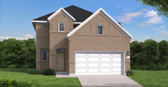 New construction Single-Family house Axtell (2214-HV-30), 446 Lake Day Drive, Conroe, TX 77304 - photo