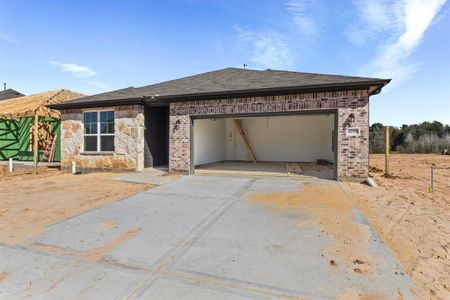 New construction Single-Family house 4059 Colony River Rock, Pinehurst, TX 77362 Emory II G- photo 1