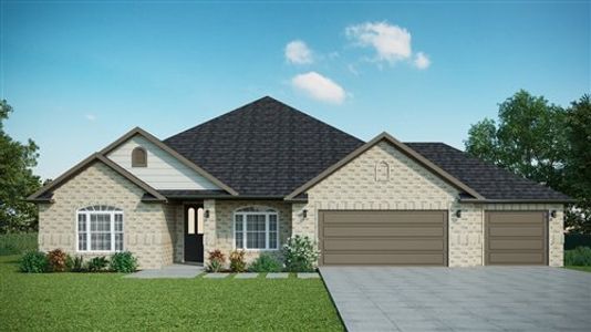 New construction Single-Family house Sagewood, 10929 Bourbon Street, Willis, TX 77318 - photo
