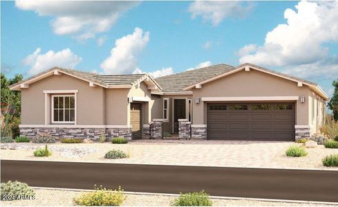 New construction Single-Family house 21681 E Roundup Way, Queen Creek, AZ 85142 Pomona- photo 0