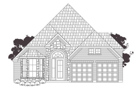 New construction Single-Family house 12406 Drifting Oakwood Lane, Cypress, TX 77433 Plan 2464- photo 0 0
