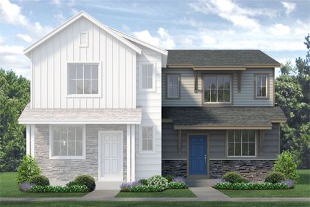 Elevation C - Denali - Pintail Commons at Johnstown Village by Landsea Homes