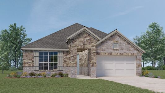 New construction Single-Family house 2233 Tumbleweed Hill Cove, Leander, TX 78641 The Kingston ll- photo 0