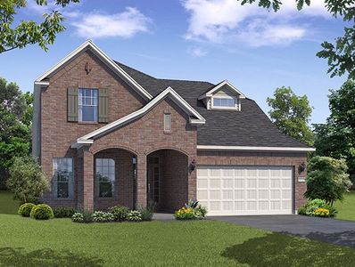 New construction Single-Family house Pendleton – 50′ Lot, Prairie Lakeshore Lane, Katy, TX 77493 - photo