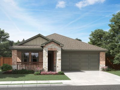 New construction Single-Family house 10449 Potawatomi Lane, Fort Worth, TX 76179 The Callaghan- photo 2 2