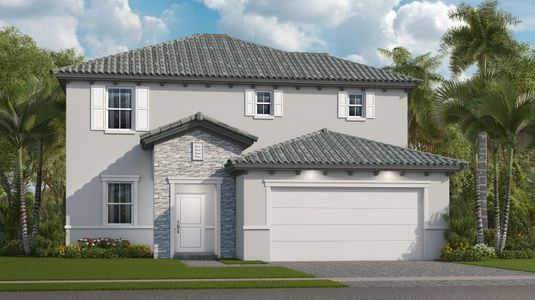 New construction Single-Family house Florent, Southwest 160th Street, Richmond West, FL 33187 - photo