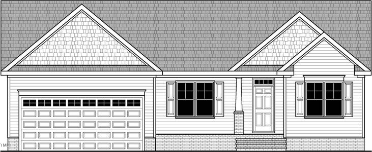 New construction Single-Family house 402 Tanglewood Drive, Louisburg, NC 27549 - photo 0