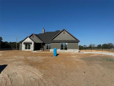 New construction Single-Family house 101 Prairie Winds Drive, Poolville, TX 76487 - photo 0