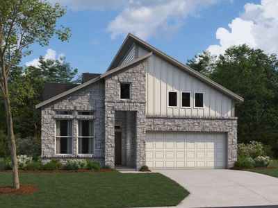 New construction Single-Family house 805 Beaverton Drive, Leander, TX 78641 Highland- photo 0