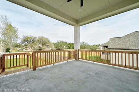 New construction Single-Family house 520 Sierra Lisa Cv, Liberty Hill, TX 78642 215G Plan- photo 22 22