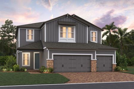 New construction Single-Family house 5060 Shady Pines Drive, Saint Cloud, FL 34772 Lancaster - Eco Series- photo 0