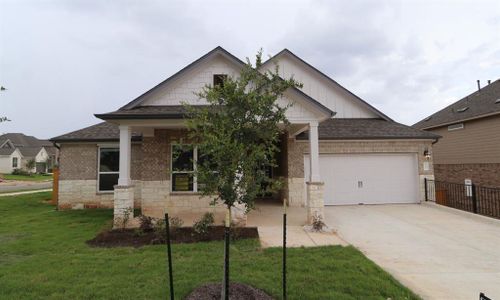 New construction Single-Family house 1301 White Daisy Lane, Georgetown, TX 78628 Sabine - Classic Series- photo 0