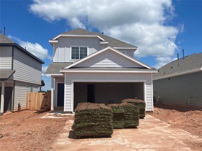 New construction Single-Family house 9230 Grace Ridge Drive, Willis, TX 77318 Queensland- photo