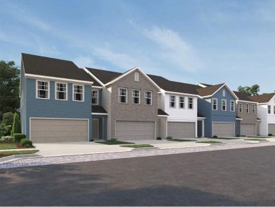 New construction Townhouse house 5138 Arista Drive, Douglasville, GA 30135 Foxglove Homeplan- photo 0 0
